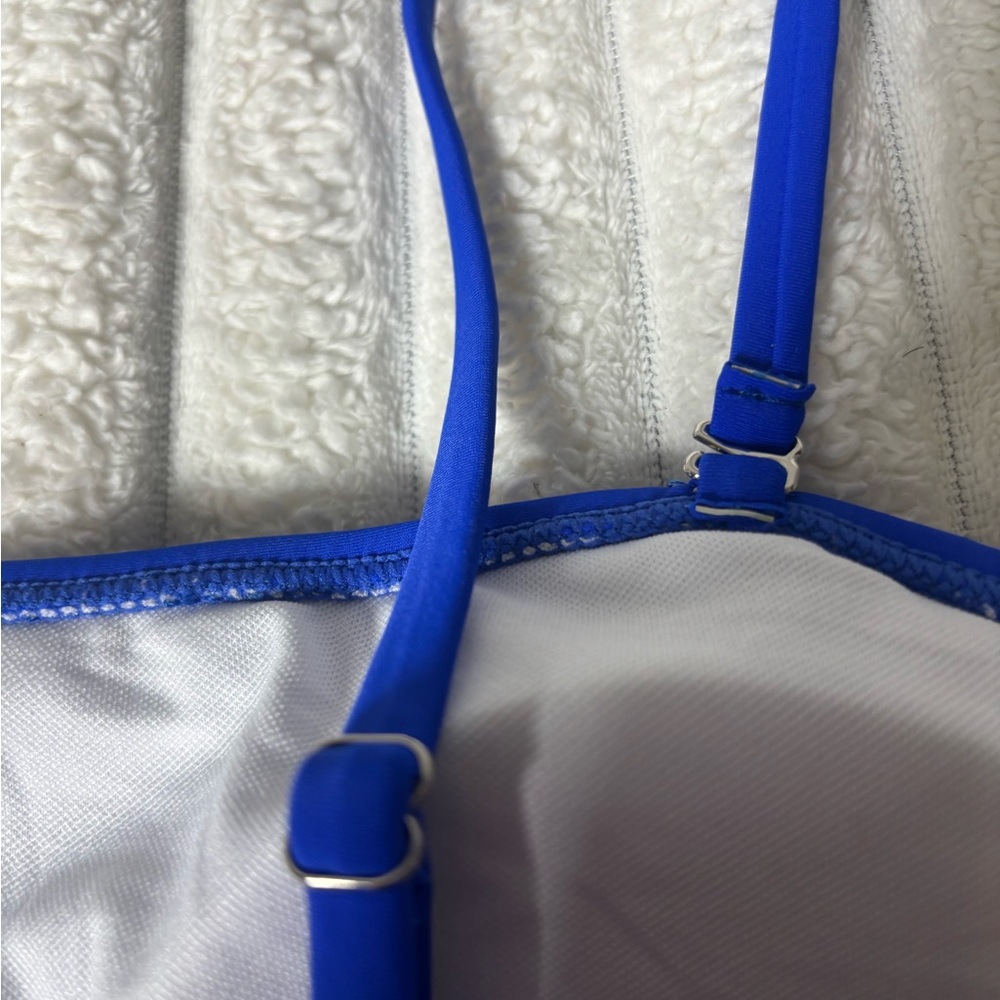 Women's Blue One-Piece Swimsuit. NWOT - Picture 8 of 10